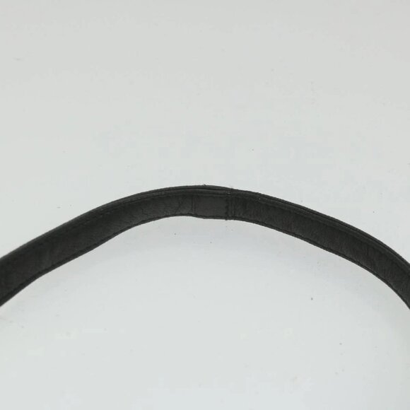 BALLY Shoulder Bag Leather Black Auth bs9690 - Picture 9 of 16